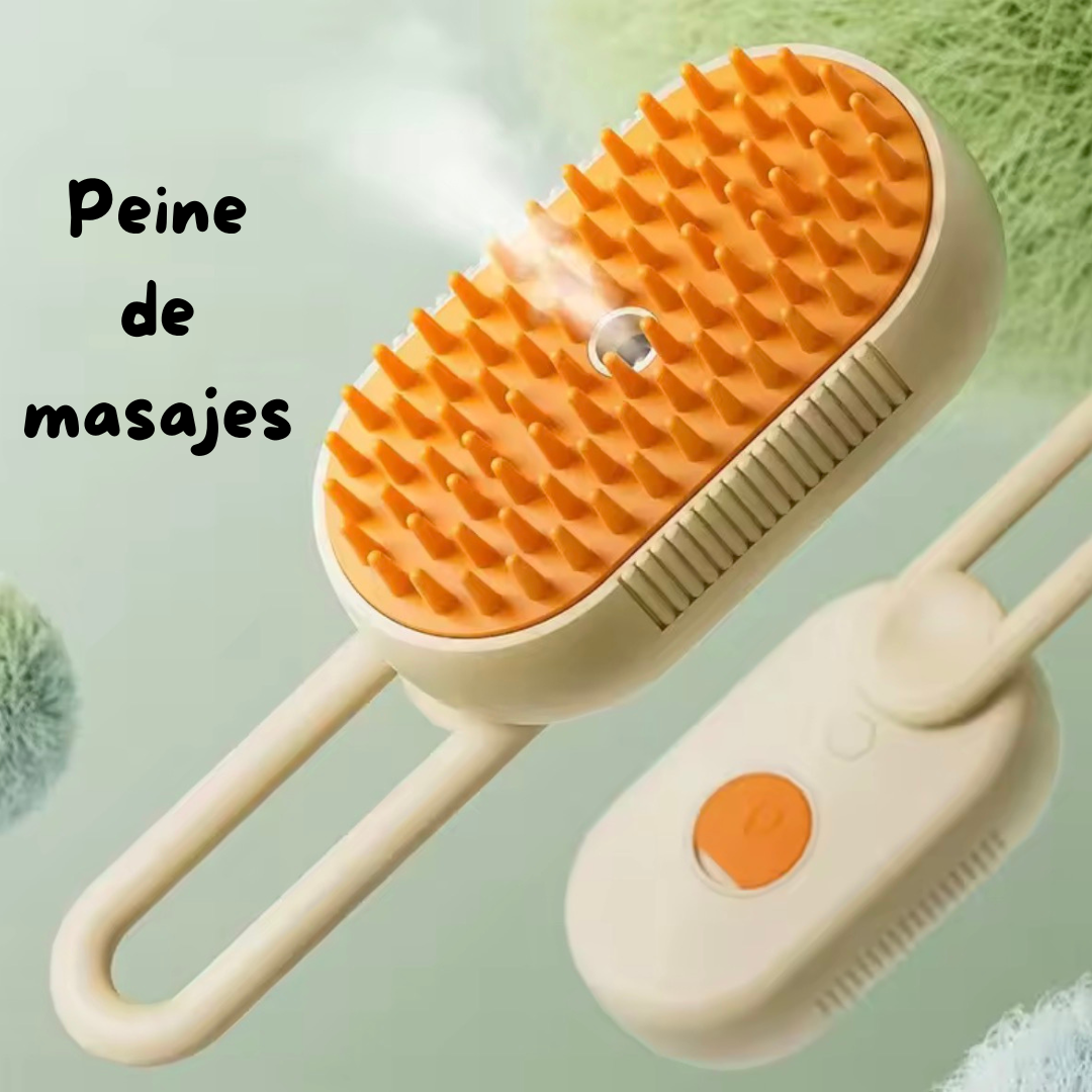 Cepillo de Vapor Para Mascotas